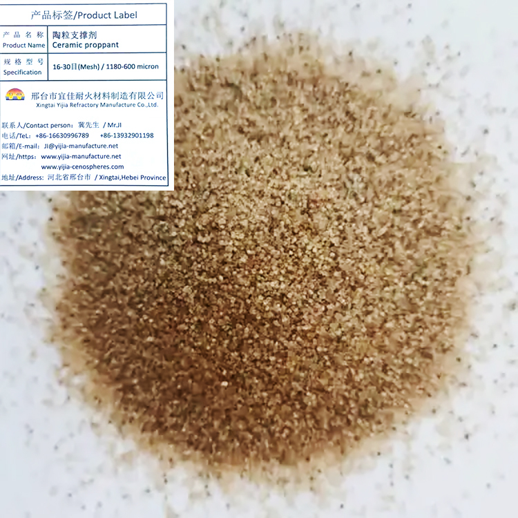 Ceramic Proppant for Oilfield Cementing