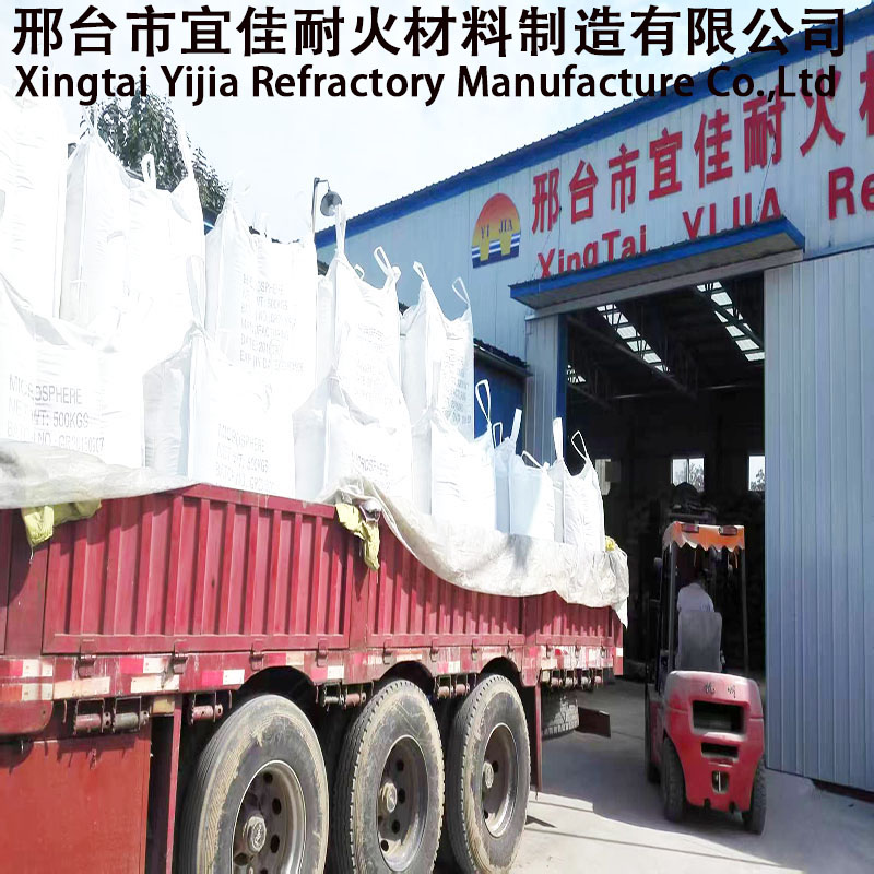 Foreign trade export of cenospheres